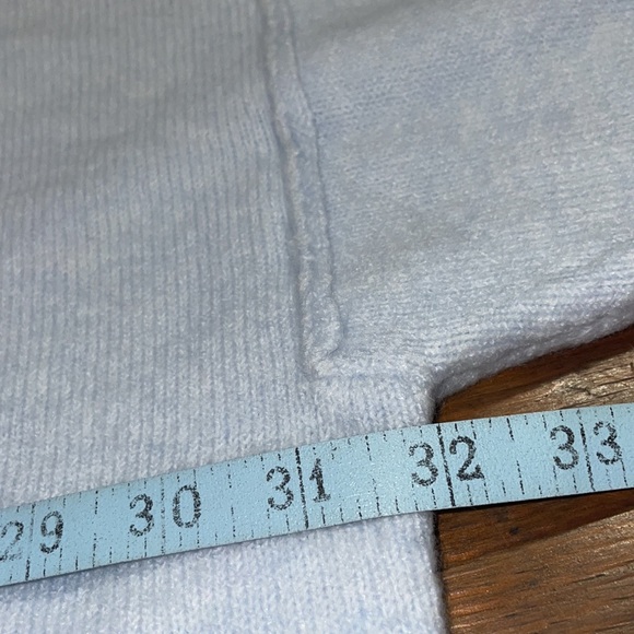 NWT Vince Camuto Icy Blue Frozen Sweater - Picture 8 of 10